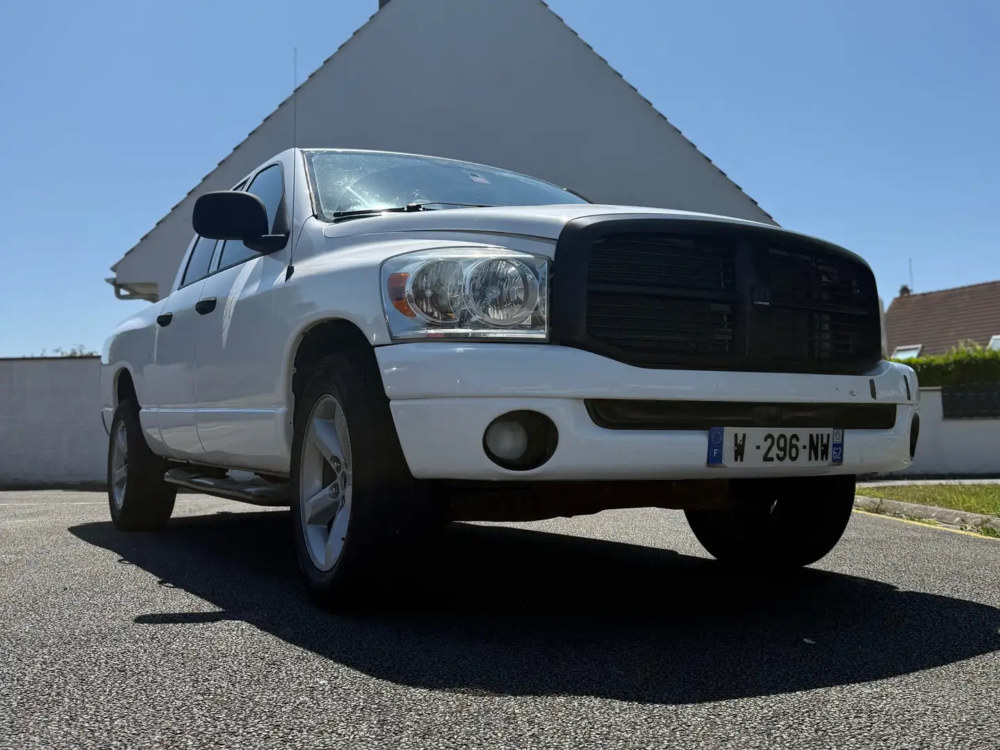 Dodge RAM 1500 V8 5.7 HEMI Double cabine Blanc - 1