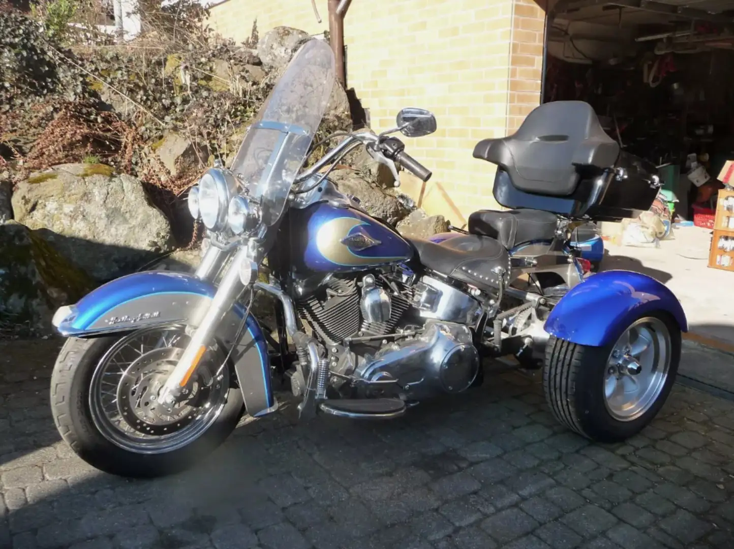 Harley-Davidson Softail Mavi - 1