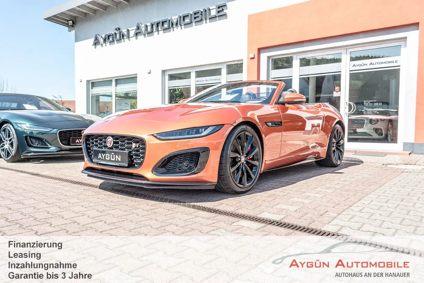Jaguar F-Type P575 R AWD Cabrio*SVO-Lackierung*Sitzkühl Naranja - 1