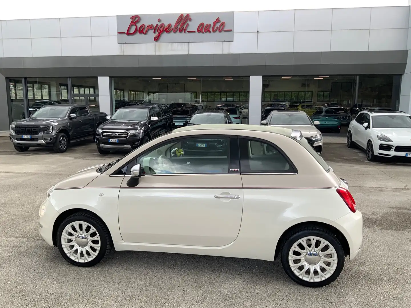 Fiat 500 500 C 1.2 Collezione AUTOMATICA.PELLE. EDIZ.LIMITA Beige - 1