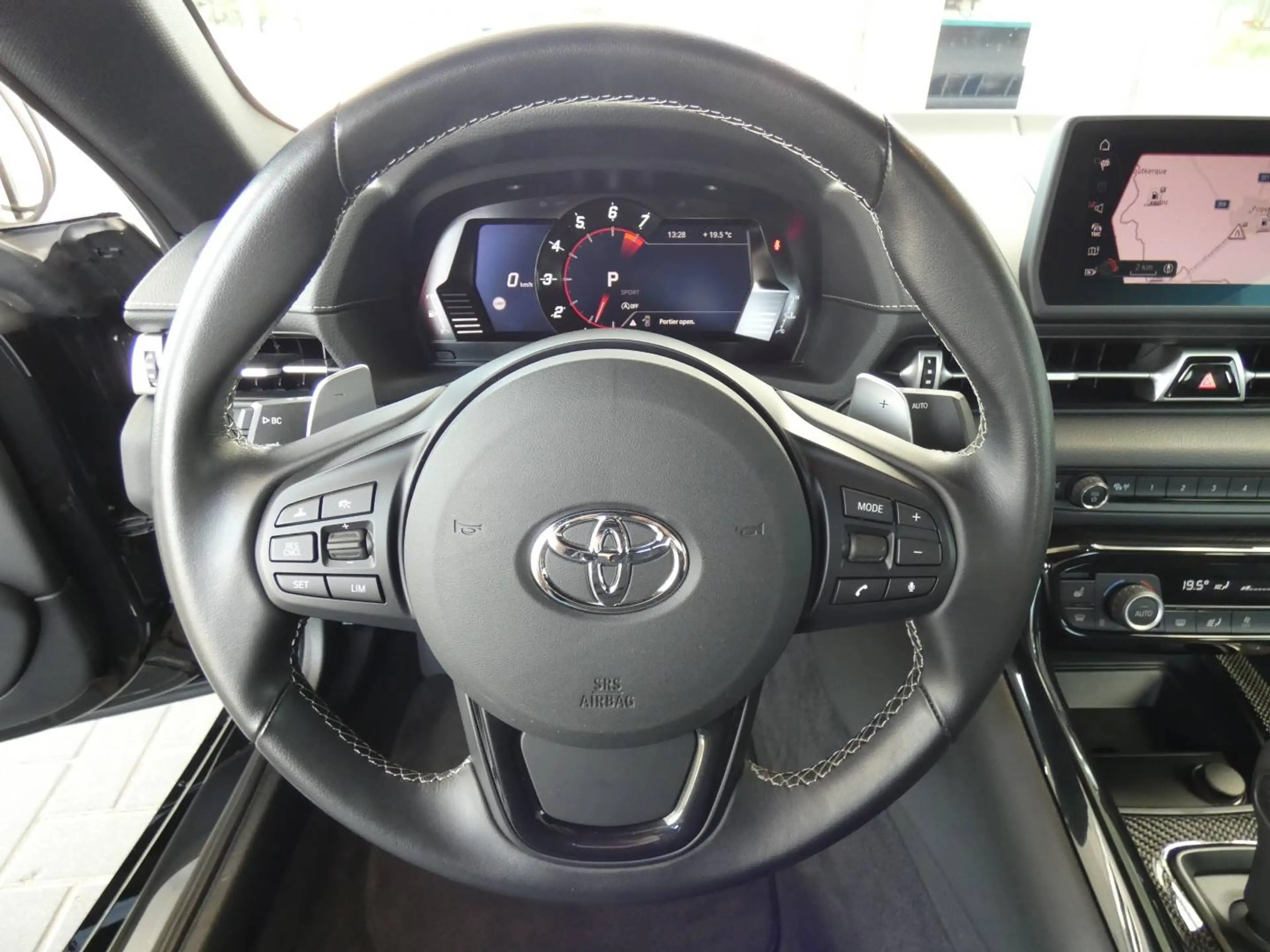 Toyota Supra GR 3.0 Turbo Automaat Sport +Dodehoek +Sensoren +Camera +Zetelverwarming +Leder/Alcantara +Stoelmemory +GPS — photo 12