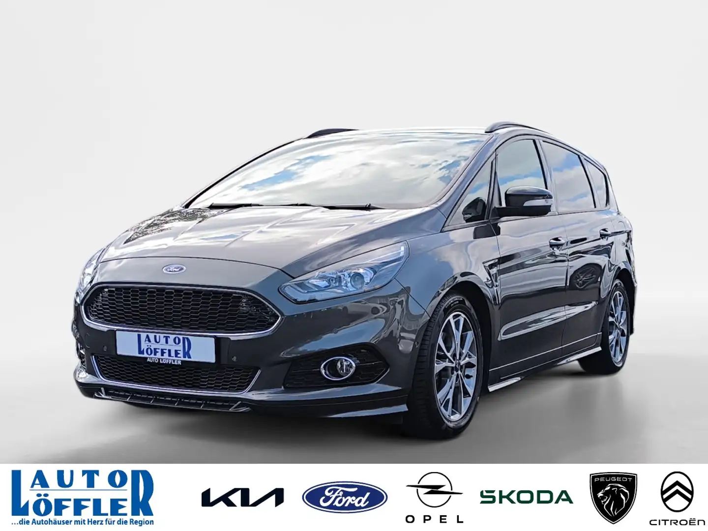 Ford S-Max 2.0 ST-Line Navi Kamera DAB PDC SHZ LHZ Klima Gris - 1