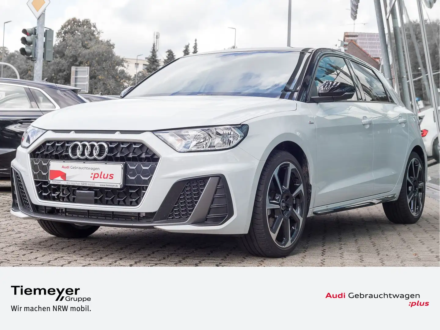 Audi A1 35 TFSI 2x S LINE LM18 TEILLEDER SI Bianco - 1