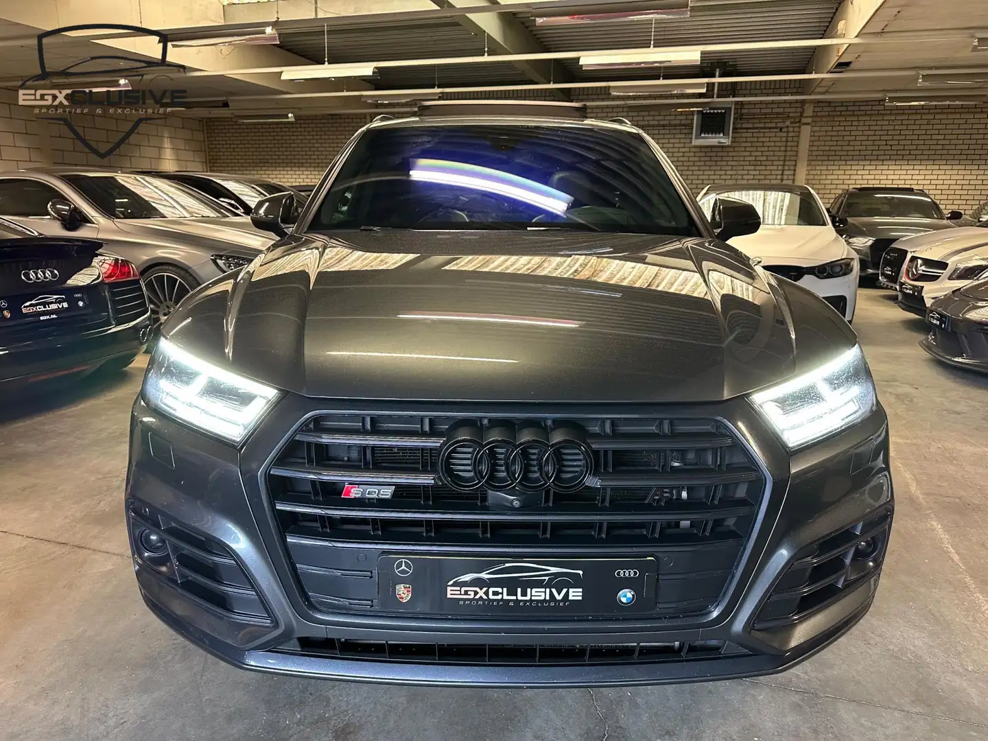 Audi SQ5 ABT 426PK Quattro Pro Line Plus Pano/Carbon/Massag Grijs - 2