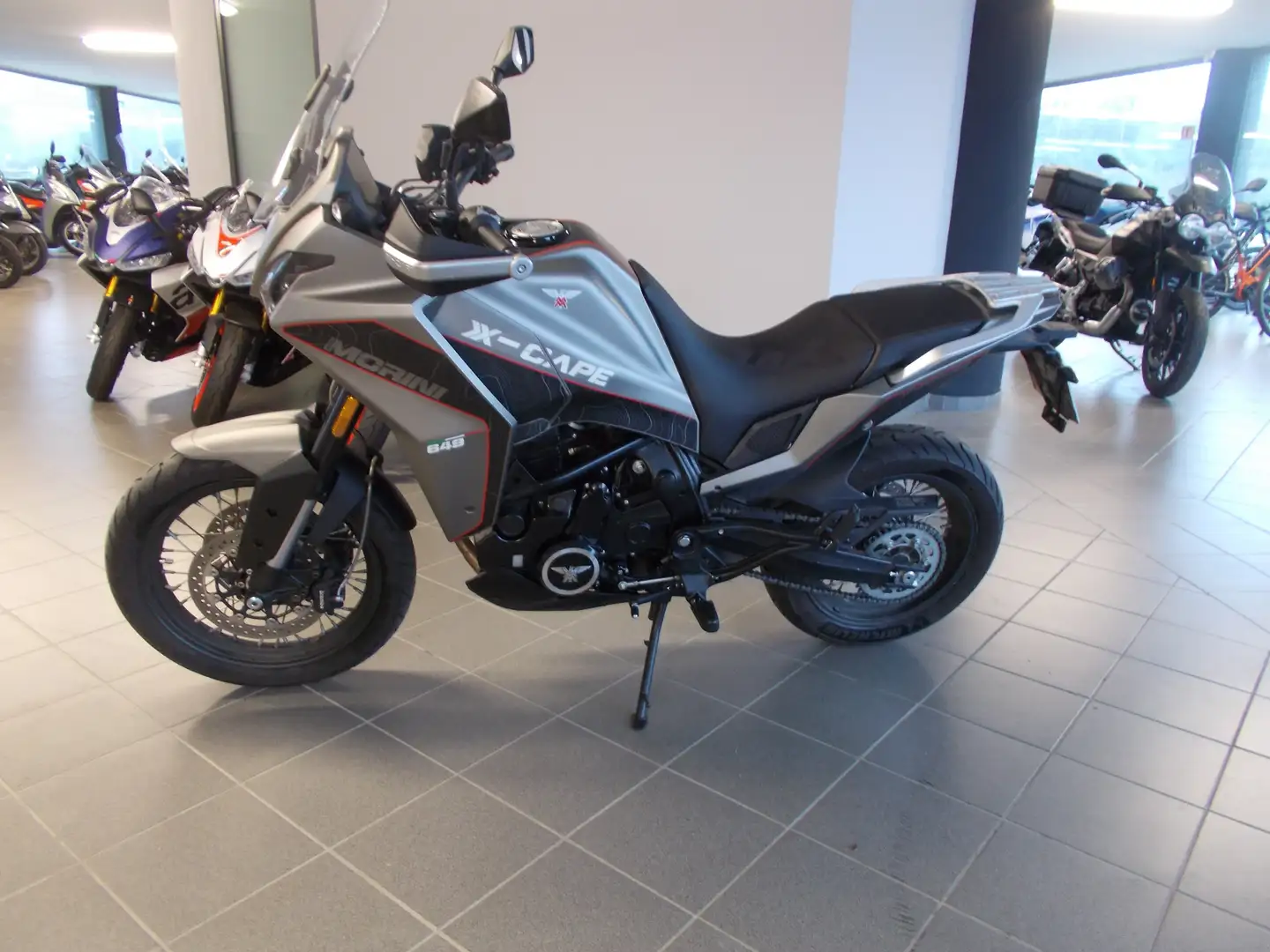 Moto Morini X-Cape RAGGI Gri - 1