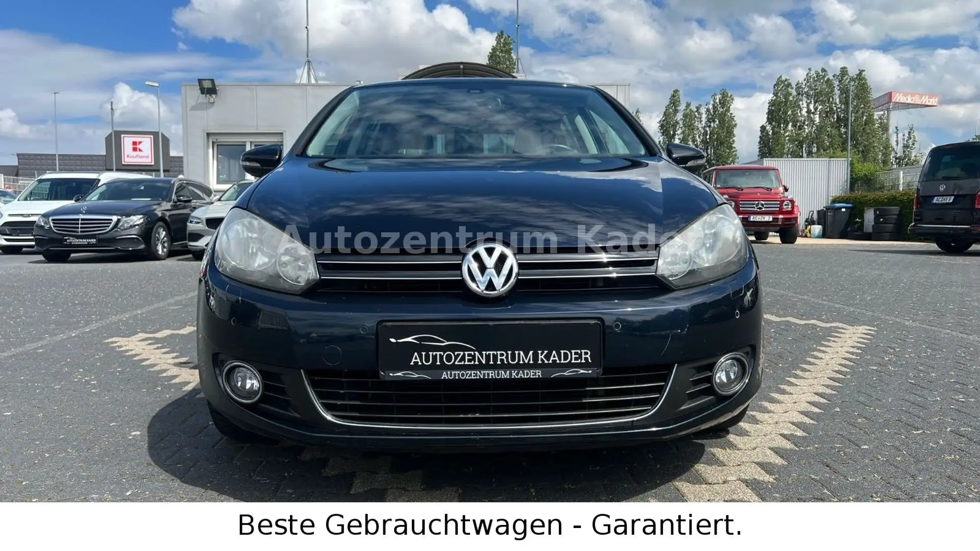Volkswagen Golf VI Style*Navigation*SitzhZ*MFL*PDC  V+H*Tem Blauw - 1