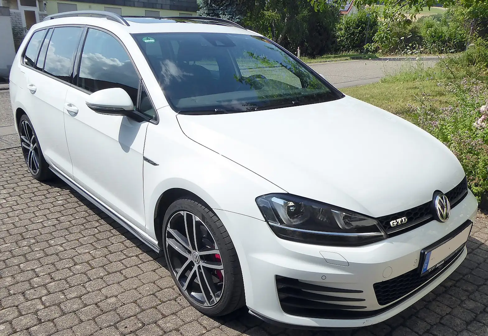 Volkswagen Golf GTD Golf Variant GTD BlueMotion Technology DSG Blanc - 1