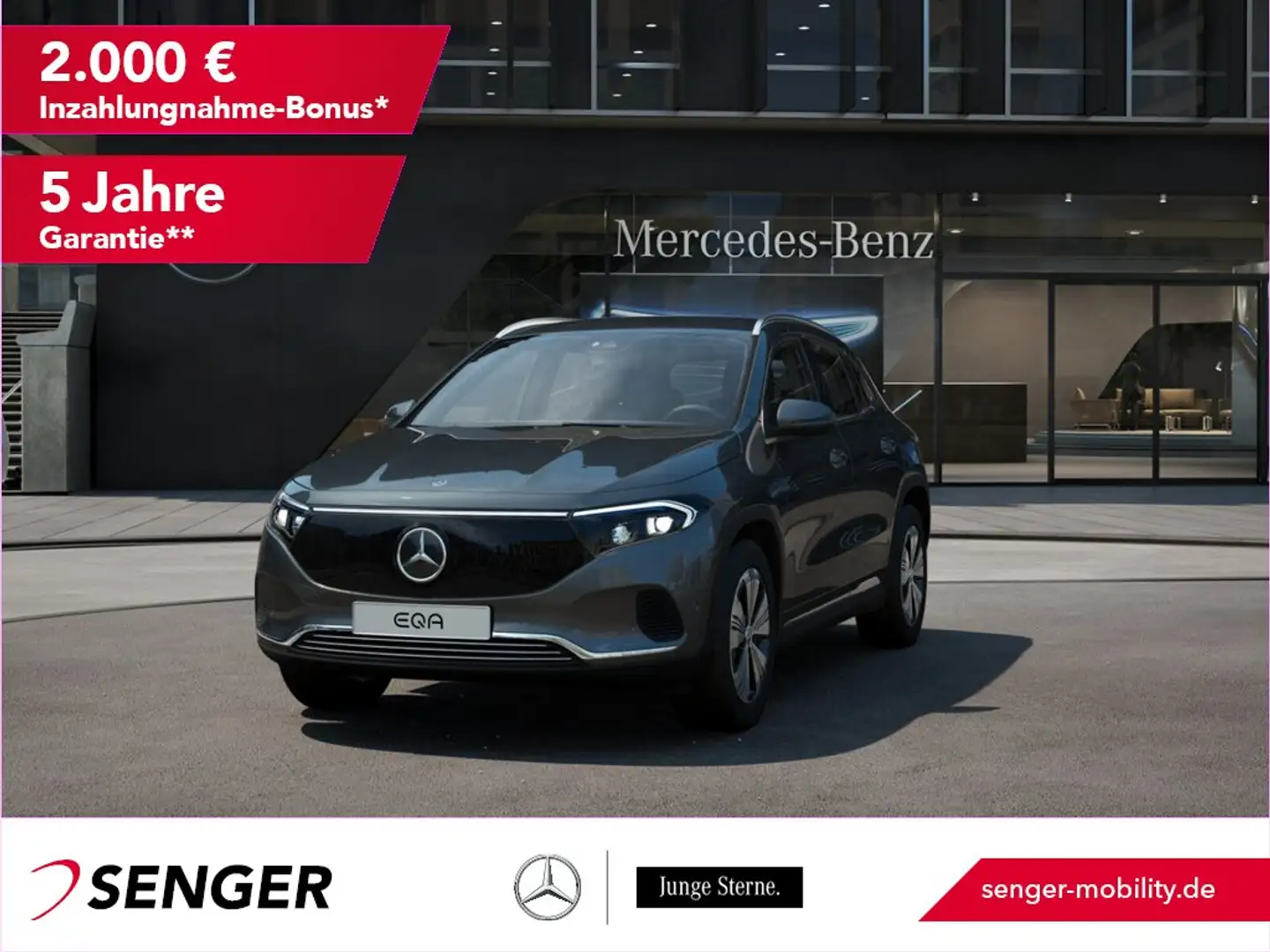 Mercedes-Benz EQA 300 4M Progressive Rückfahrkamera LED AHK Gris - 1