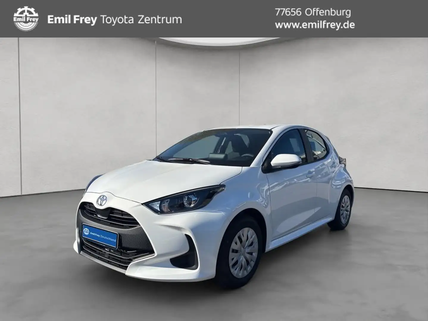 Toyota Yaris Hybrid 1.5 VVT-i Business Edition 5-türig Weiß - 1