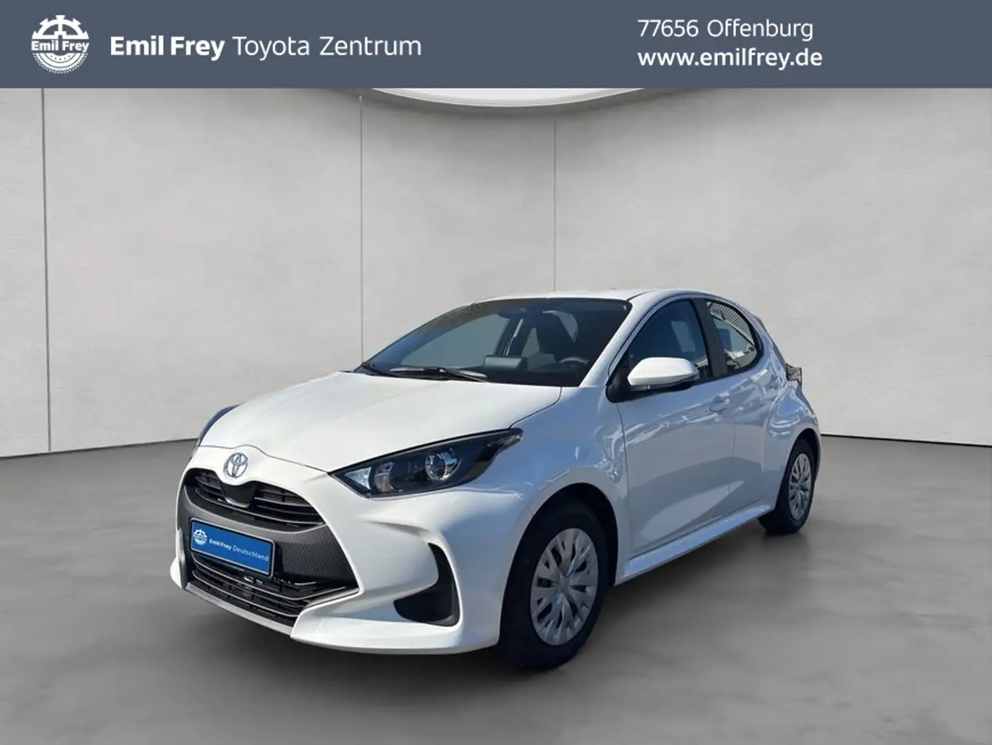 Toyota Yaris Hybrid 1.5 VVT-i Business Edition 5-türig Blanc - 1