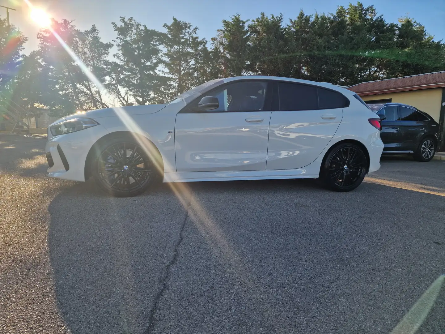 BMW 120 Serie 1  120d xdrive Msport auto, tetto, 19, full Bianco - 1