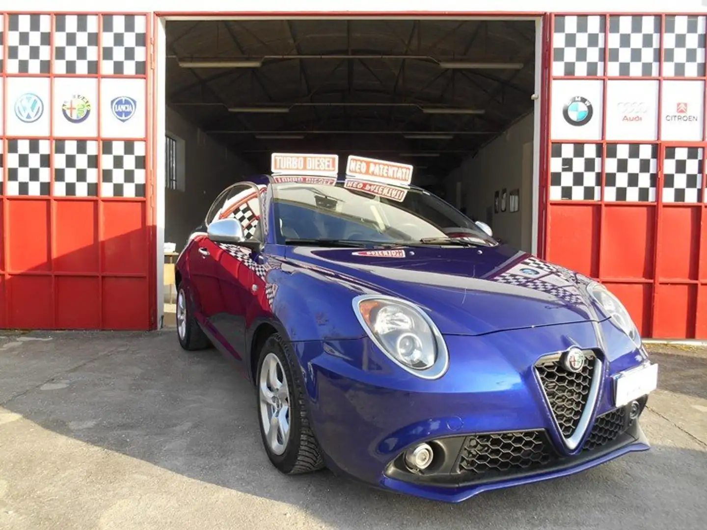 Alfa Romeo MiTo 1.3 jtdm Super 95cv E6 OK NEOPATENTATI Azul - 1