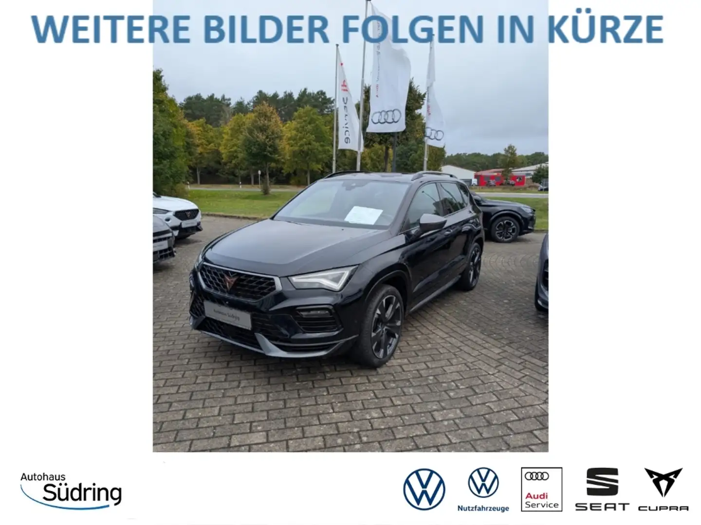 CUPRA Ateca 2,0 TSI 4Drive DSG AHK Navi 360 Kamera LED Schwarz - 1