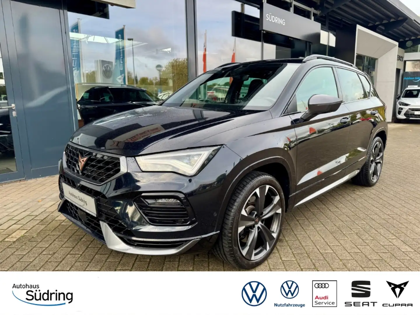 CUPRA Ateca 2,0 TSI 4Drive DSG AHK Navi 360 Kamera LED Schwarz - 1