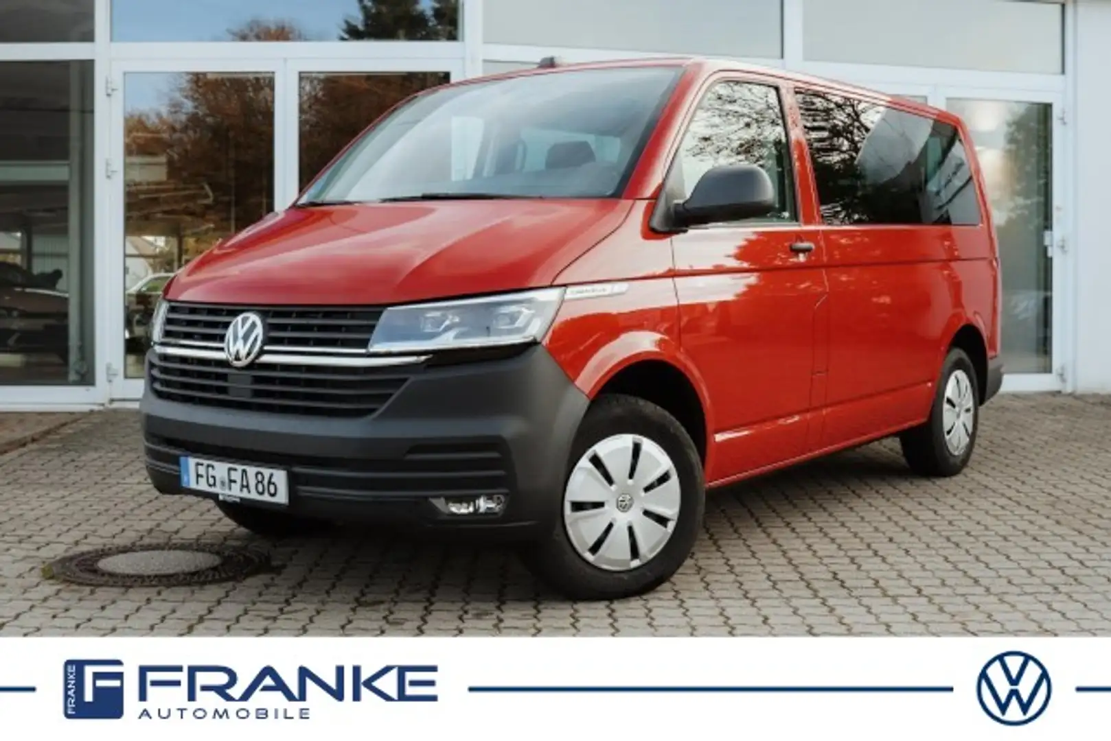 Volkswagen T6.1 Transporter 2.0 TDI EcoProfi (EURO 6d) Caravelle Klima Piros - 1