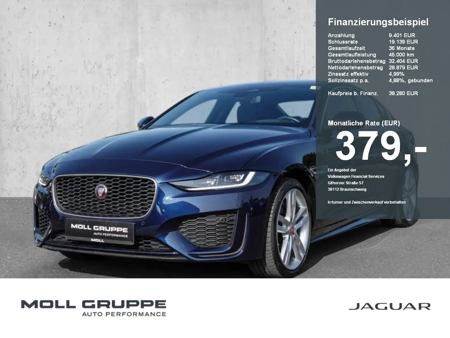 Jaguar XE P300 R-Dynamic SE AWD Sthz. Head UP LED Blau - 1