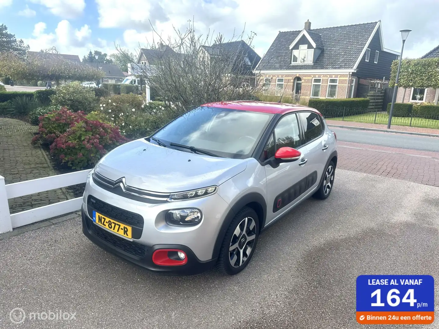 Citroen C3 1.2 110 PK PureTech S&S Shine CARPLAY NAVIGATIE AC Grijs - 1