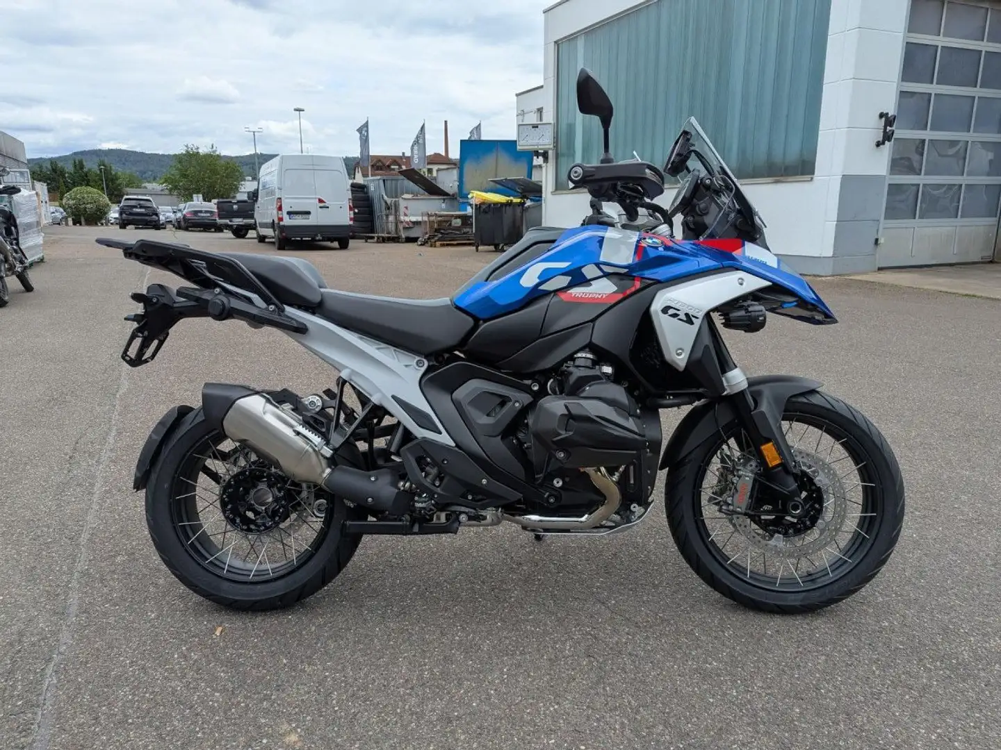BMW R 1300 GS ACC DSA Sitzhzg. Schaltassi + Head Pro Blau - 2