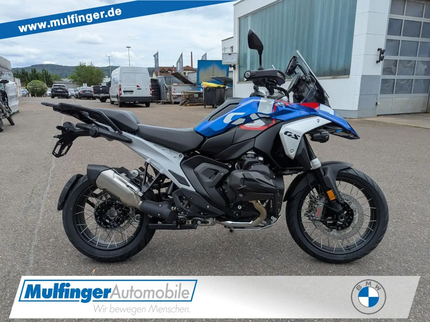 BMW R 1300 GS ACC DSA Sitzhzg. Schaltassi + Head Pro Blau - 1