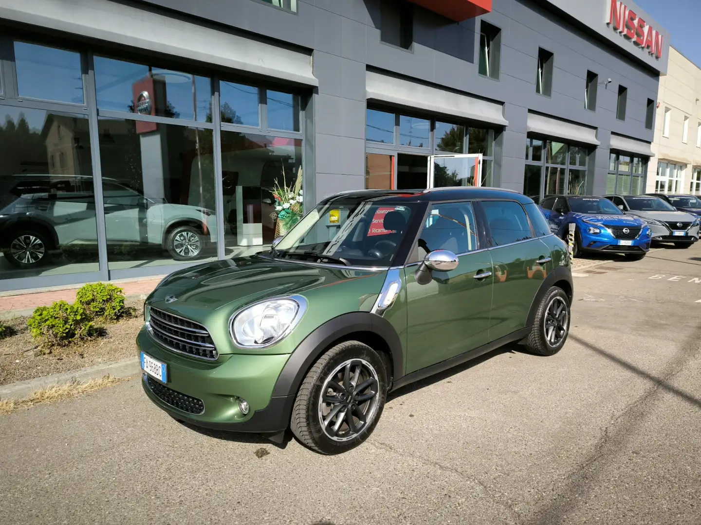 MINI Cooper D Countryman Mini 2.0 Cooper D auto E6 Vert - 1