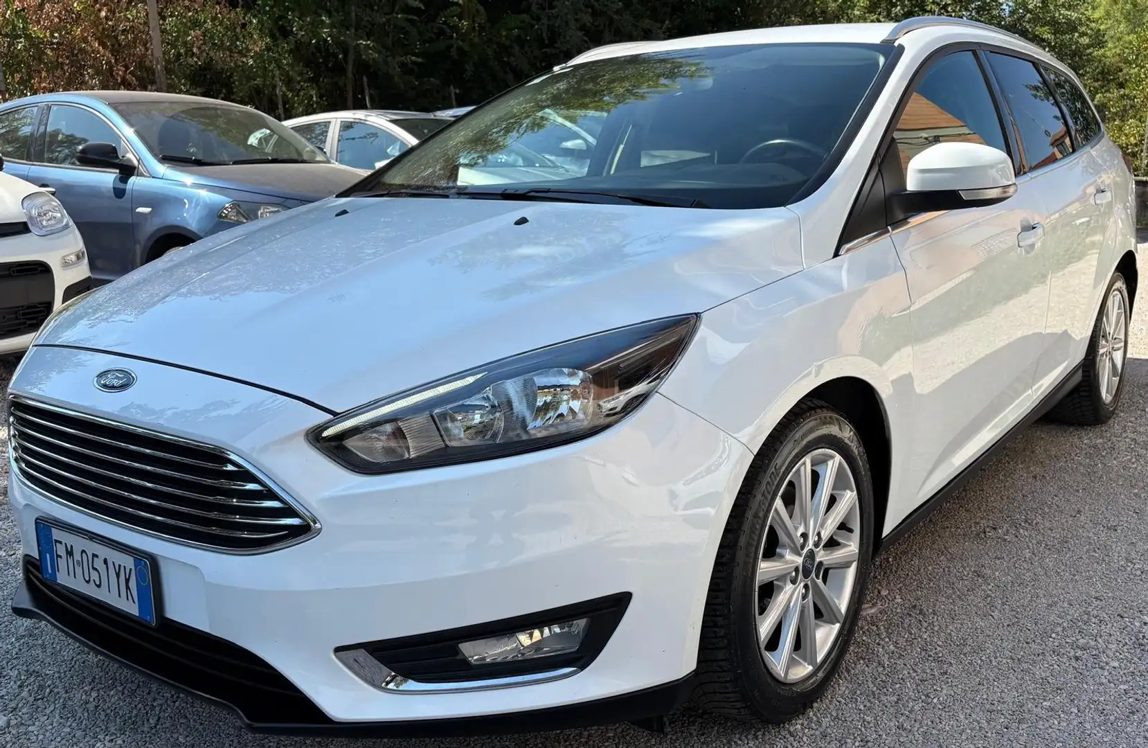 Ford Focus Focus IV 2015 SW SW 1.5 tdci Titanium s Bianco - 1