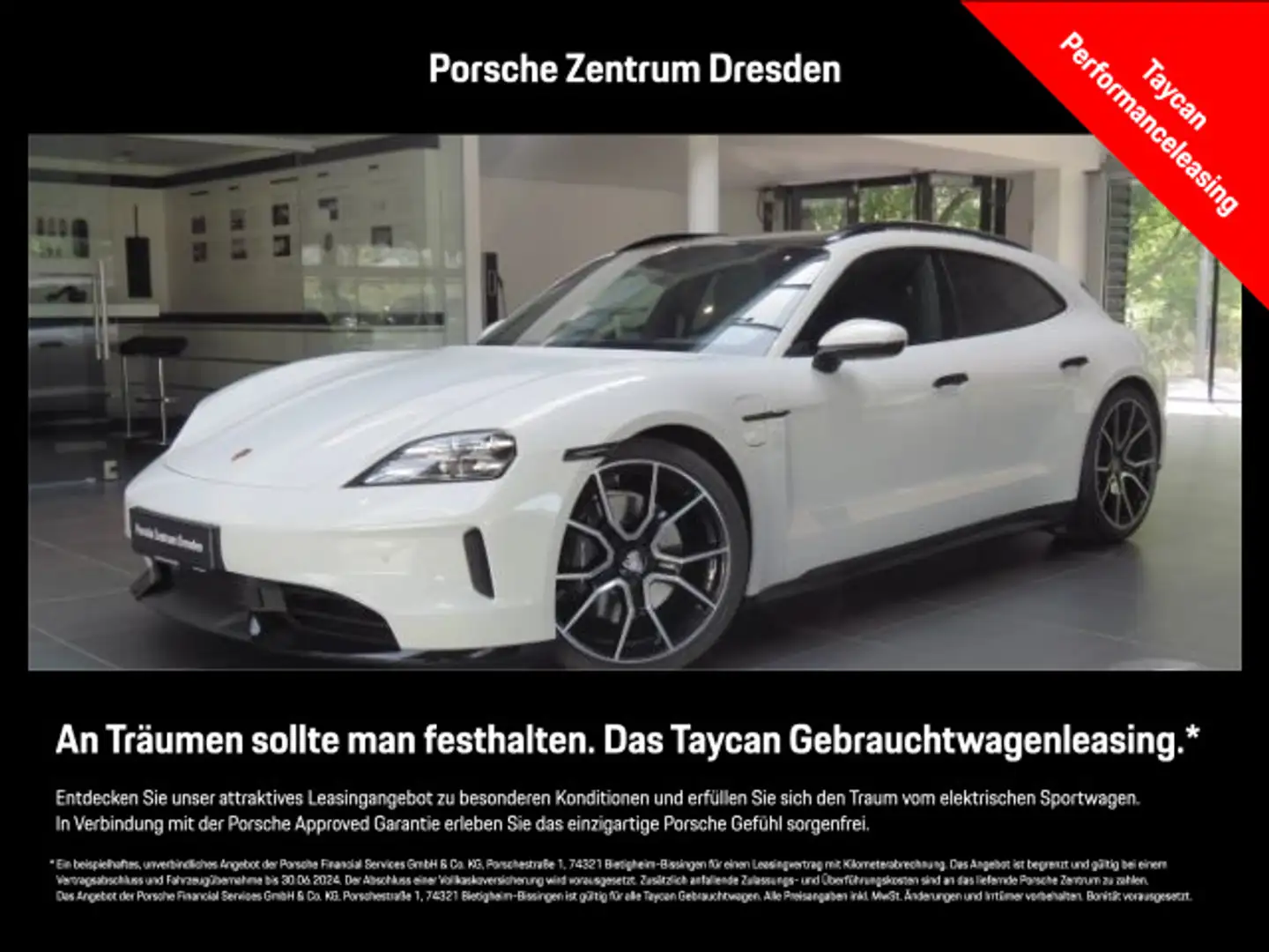 Porsche Taycan Sport Turismo /  BOSE® / Matrix / ACC / L Weiß - 1