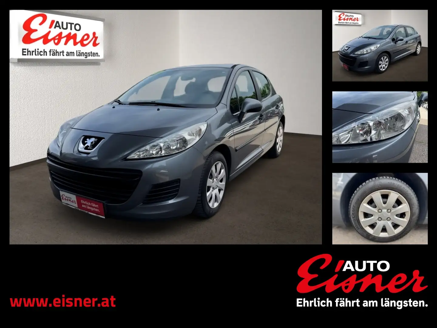 Peugeot 207 JUNIOR 1.4 Gris - 1