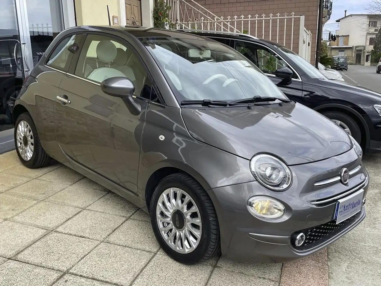 Fiat 500 1.3 Mjt 95cv my18 Lounge Uconnect-Tetto panoramico Grigio - 2