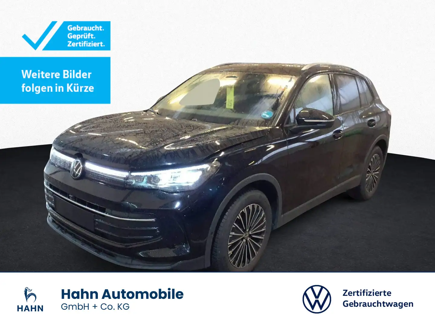 Volkswagen Tiguan 1.5eTSI DSG Goal Matrix AHK ACC Navi 360° Schwarz - 1