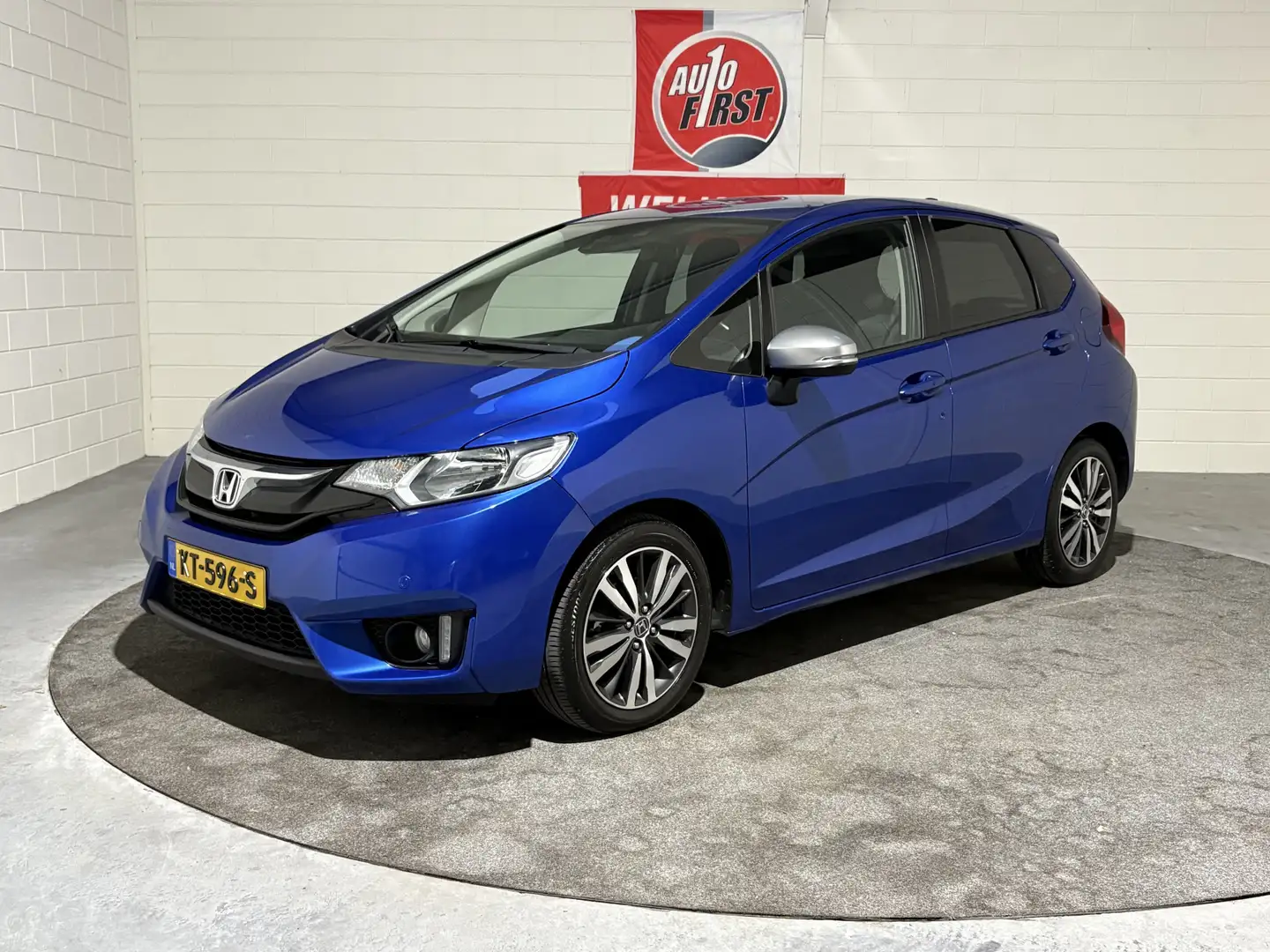 Honda Jazz 1.3 i-VTEC Elegance, Hoge instap, Achteruitrijcame Bleu - 1