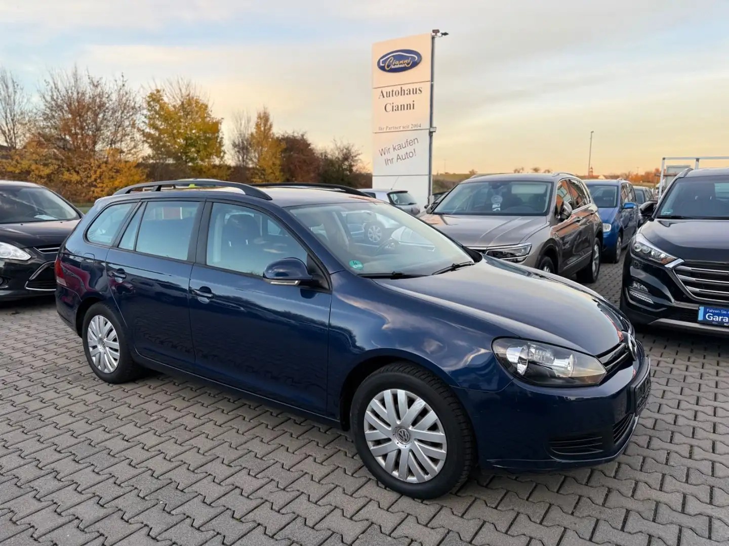 Volkswagen Golf VI Variant BlueMotion** 153 tkm ! TüV NEU Modrá - 2