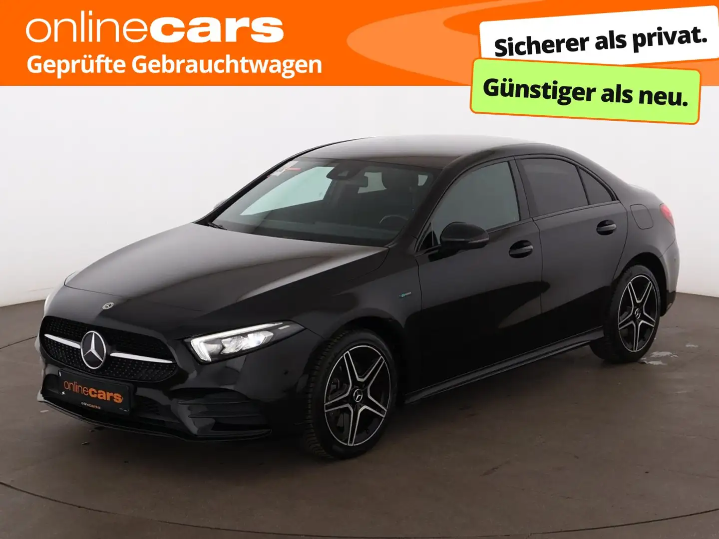 Mercedes-Benz A 250 e AMG-Line Aut LED LEDER NAVI SITZHZ ASSIST Schwarz - 1
