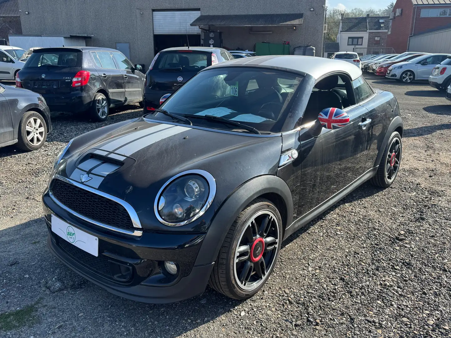 MINI Cooper S Coupe ** 1.6 ** NE DEMARRE PAS ** Marchand ou export ** Schwarz - 1