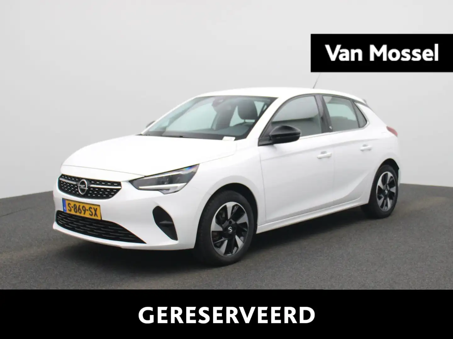 Opel Corsa-e Elegance 50 kWh | 136pk | Navigatie | Climate cont Weiß - 1