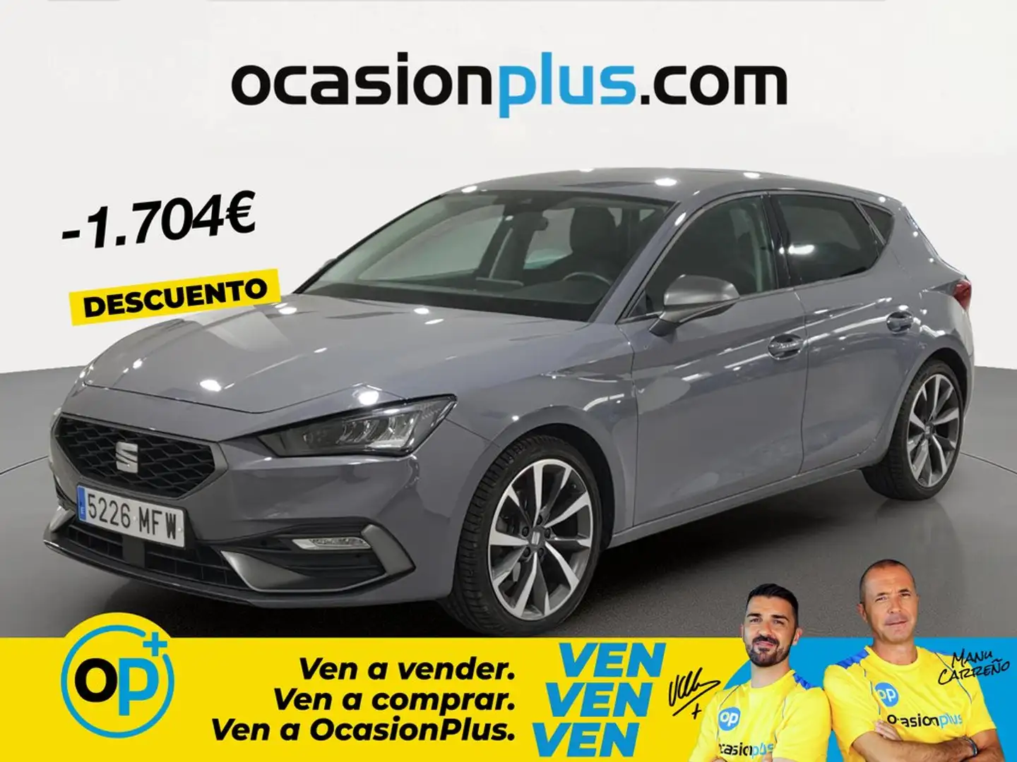 SEAT Leon 1.5 TSI S&S FR XS 130 Gris - 1