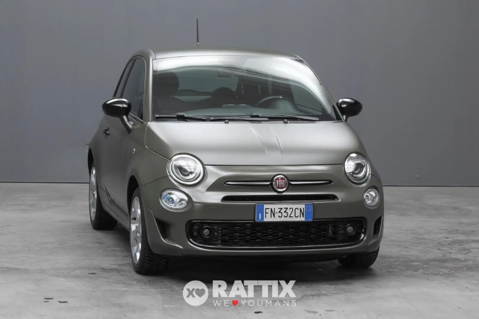 Fiat 500 1.2 69CV S Groen - 1