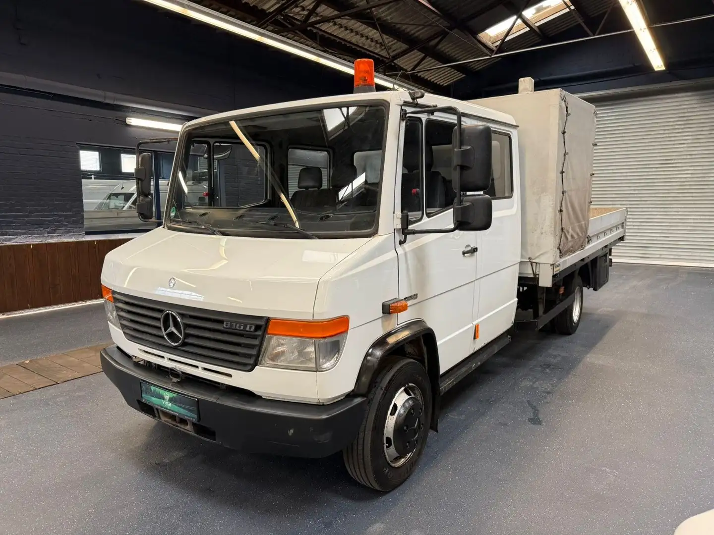 Mercedes-Benz 815 / 816 Vario MAXI DoKa Pritsche 2x AHK Bianco - 1