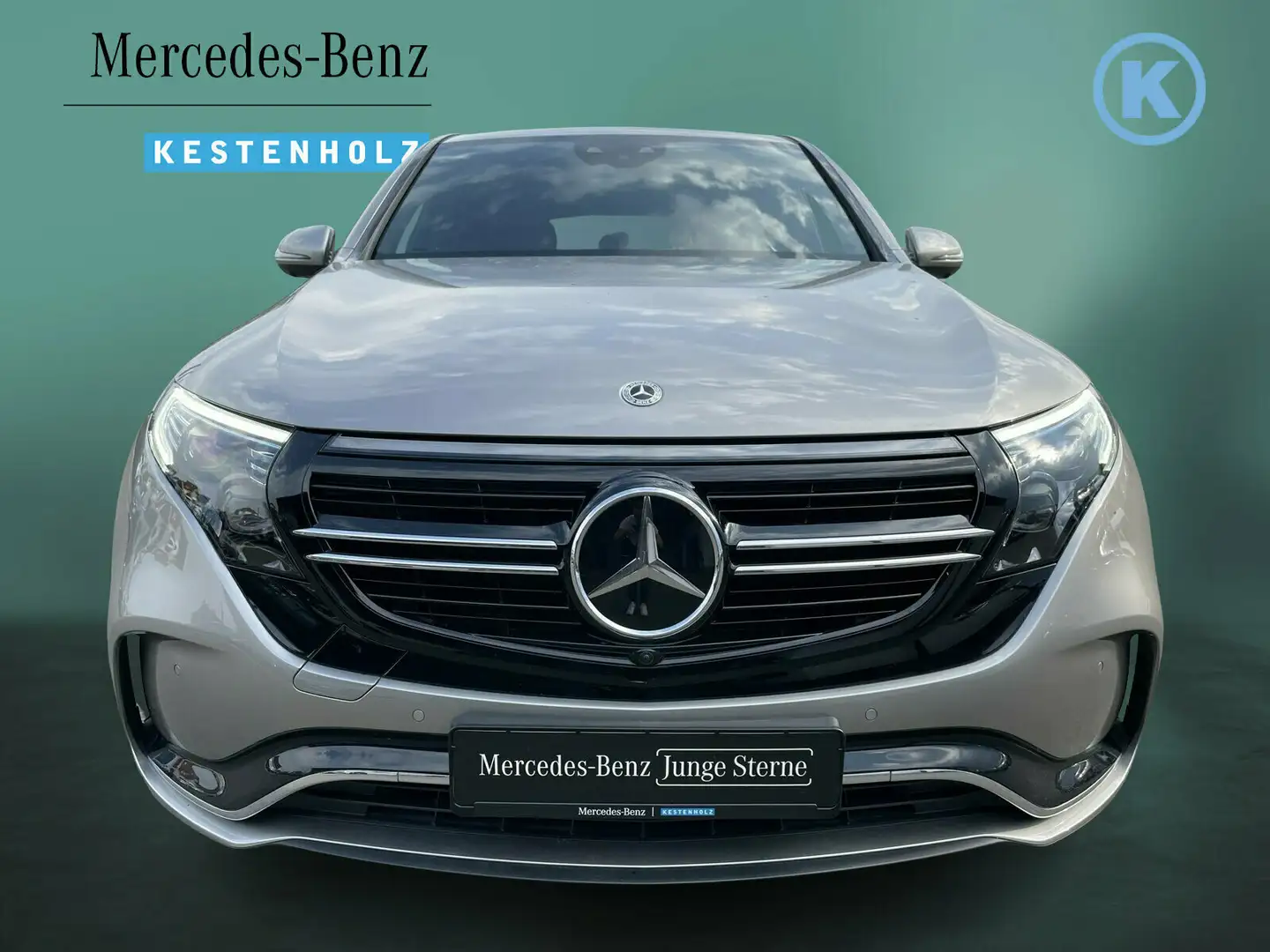 Mercedes-Benz EQC 400 EQC 400 4M AMG+DISTRO+360°+HUD+SITZKLIMA+MEMORY Silber - 2