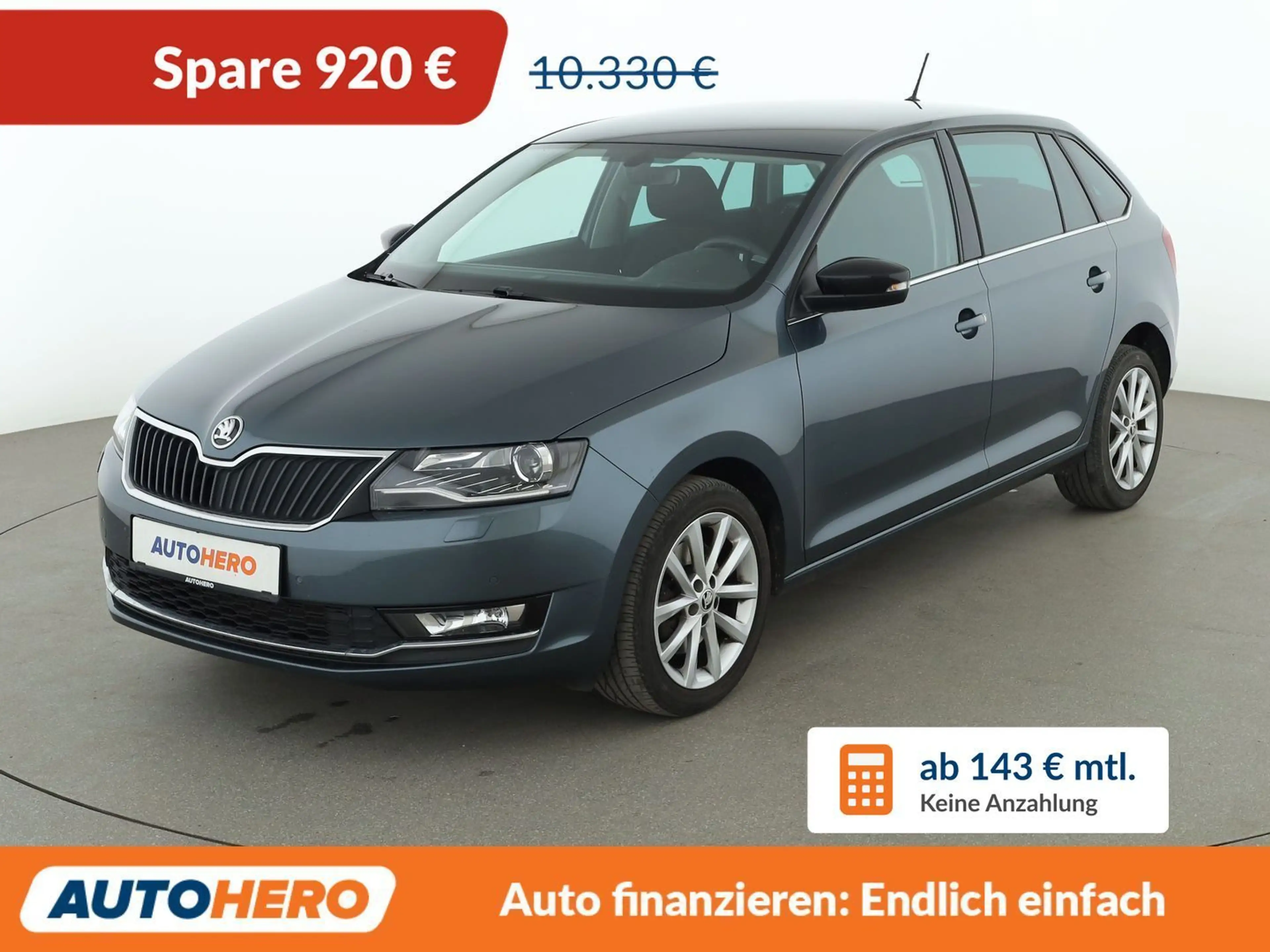 Skoda Rapid/Spaceback 1.0 TSI Style*NAVI*TEMPO*CAM*SHZ*PDC*