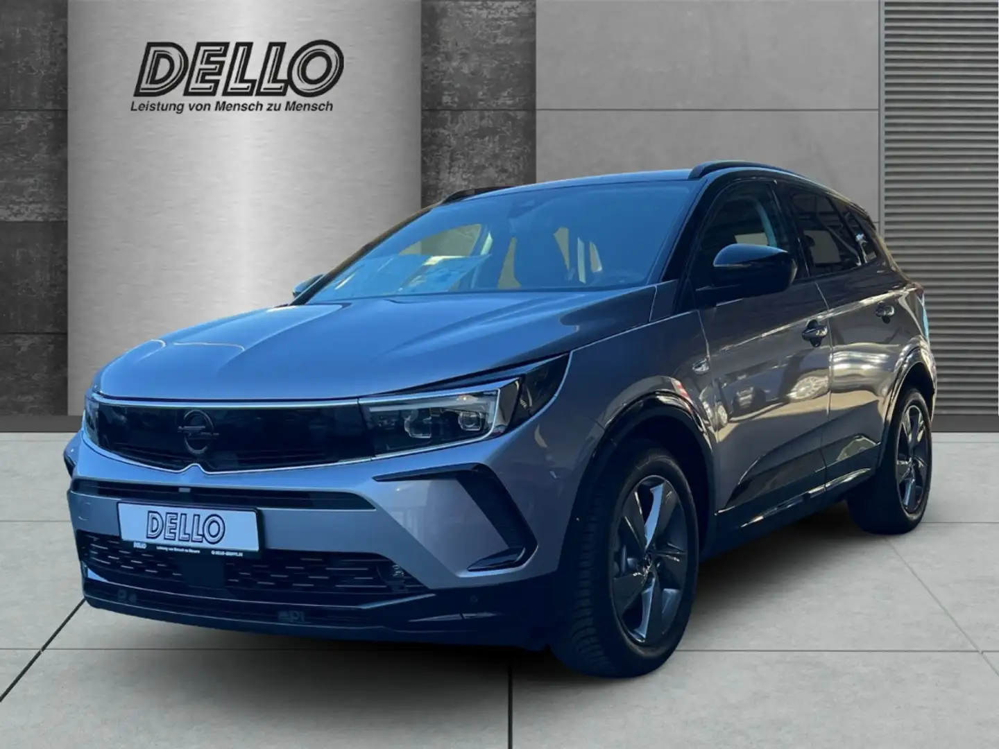 Opel Grandland GS Line Navi LED Blendfreies Fernl. Kurvenlicht El Gris - 1