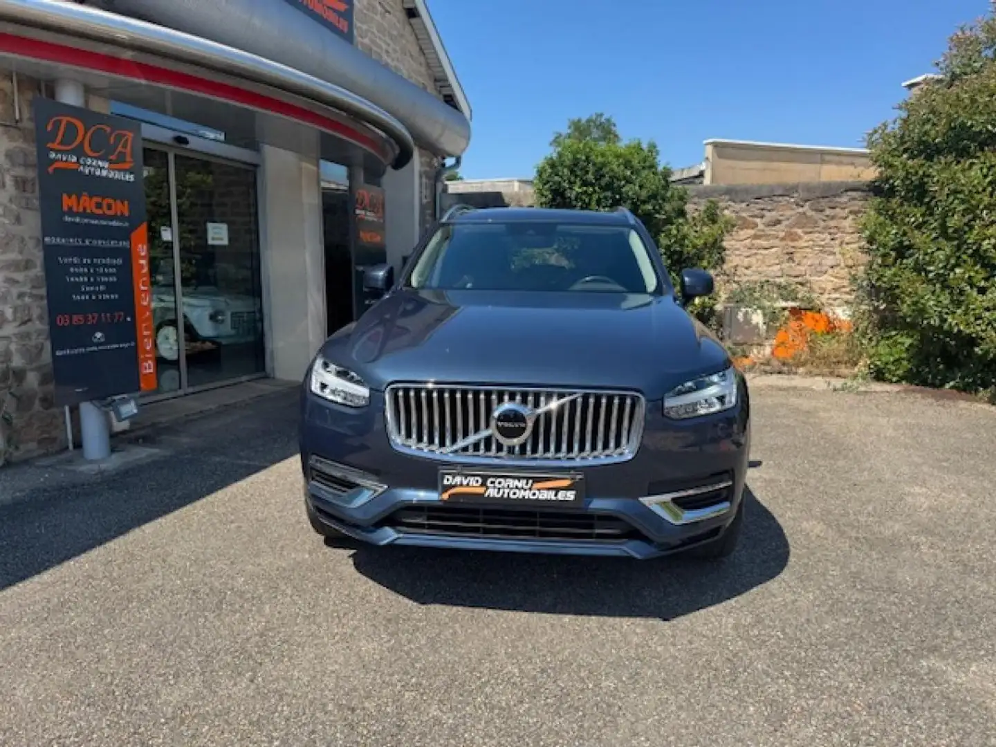 Volvo XC90 T8 AWD Recharge - 303 + 87 - BVA Geartronic II Ins Bleu - 2