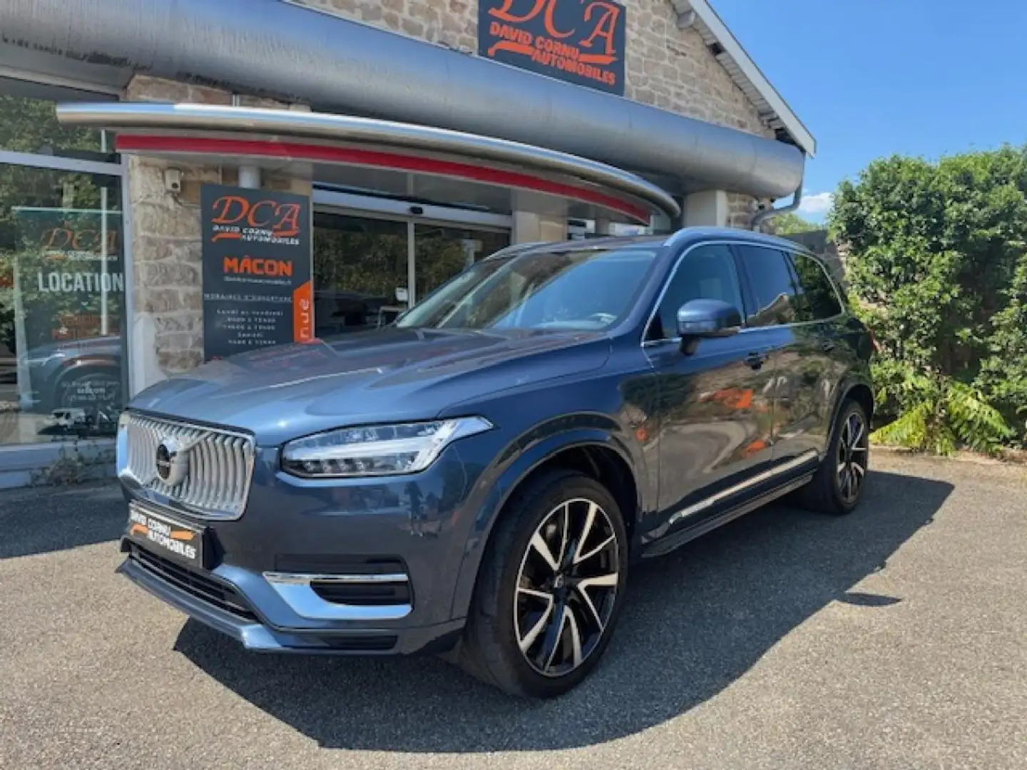 Volvo XC90 T8 AWD Recharge - 303 + 87 - BVA Geartronic II Ins Bleu - 1