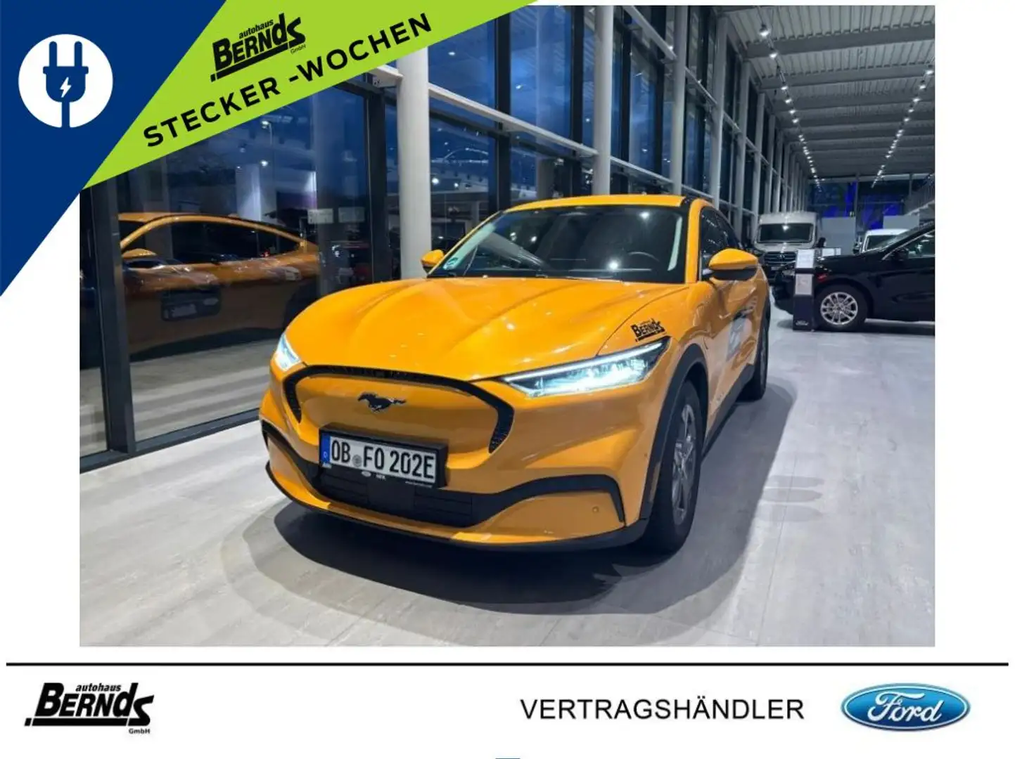Ford Mustang Mach-E NAVI KLIMAAUTO R-KAMERA LED MYKEY SITZHEIZUNG LED Orange - 1