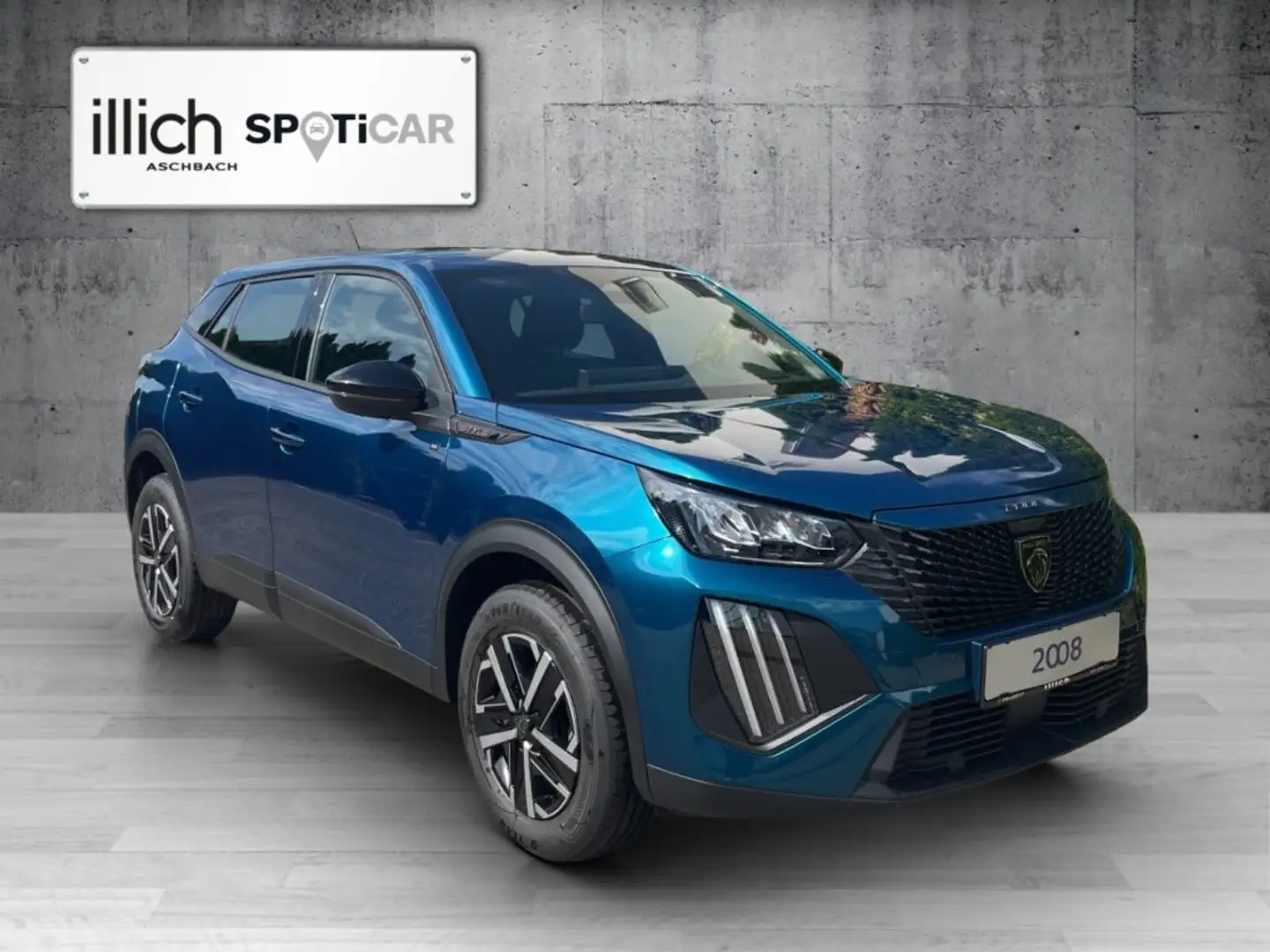 Peugeot 2008 STYLE Benzin 100 6-Gang-Manuell Blau - 1