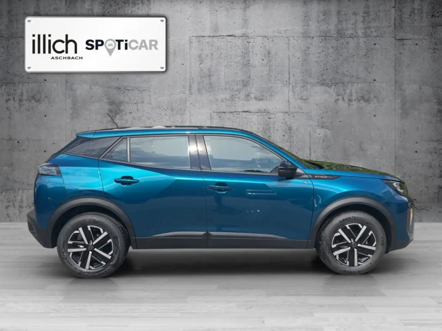 Peugeot 2008 STYLE Benzin 100 6-Gang-Manuell Blau - 2