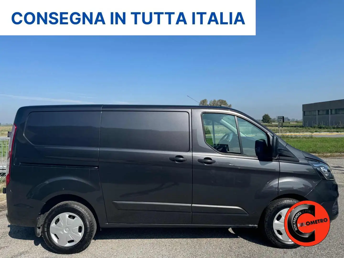 Ford Transit Custom 320 2.0 TDCI 131 CV L1H1-BLUETOOTH-CRUISE-SENSORI Grigio - 2