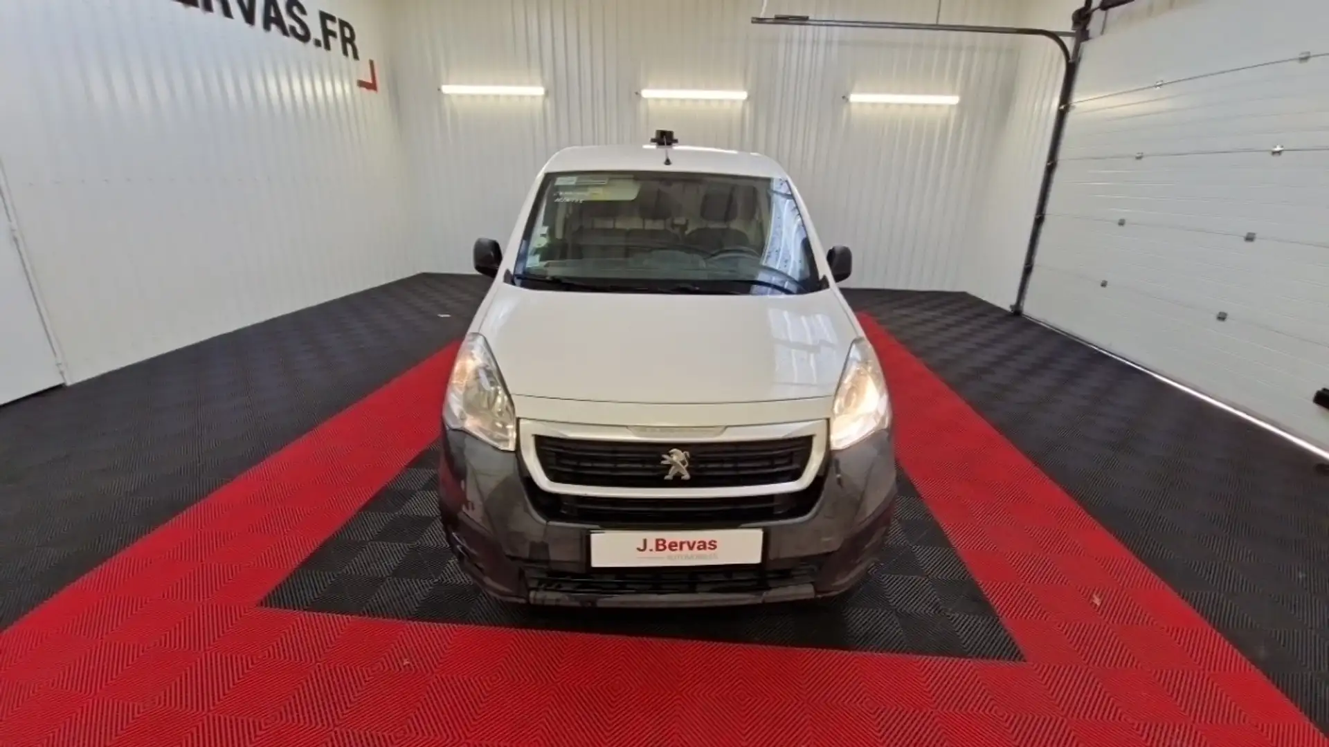 Peugeot Partner 1.6 BLUEHDI 100 S&amp;S STANDARD PREMIUM Blanc - 2
