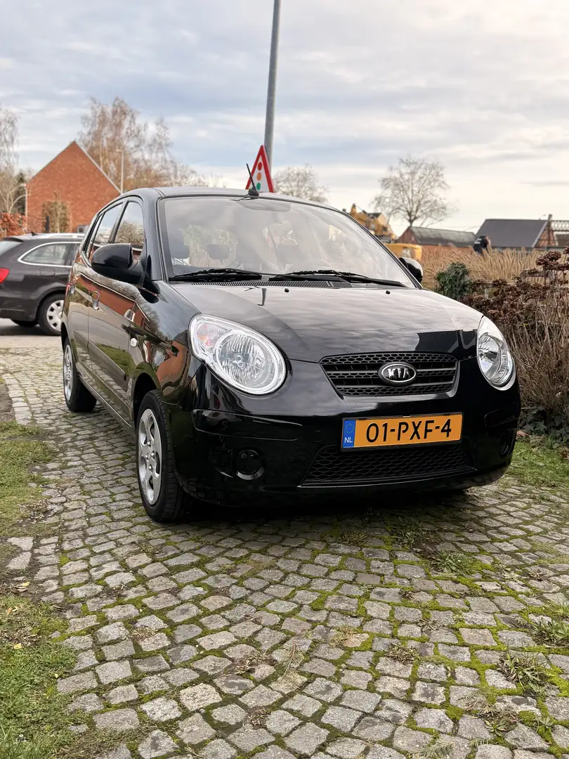 Kia Picanto 1.0 X-pect volledig dealer onderhouden Zwart - 1