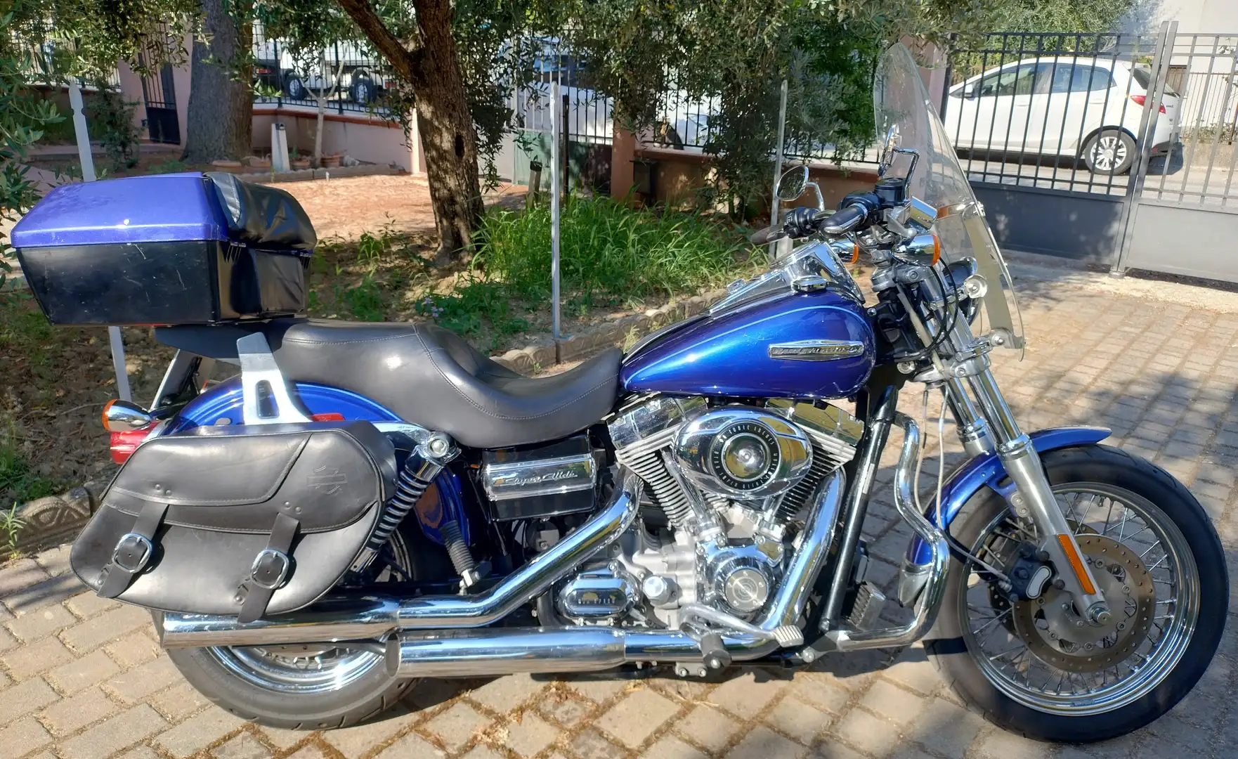 Harley-Davidson Dyna Super Glide FXDC Blu/Azzurro - 1