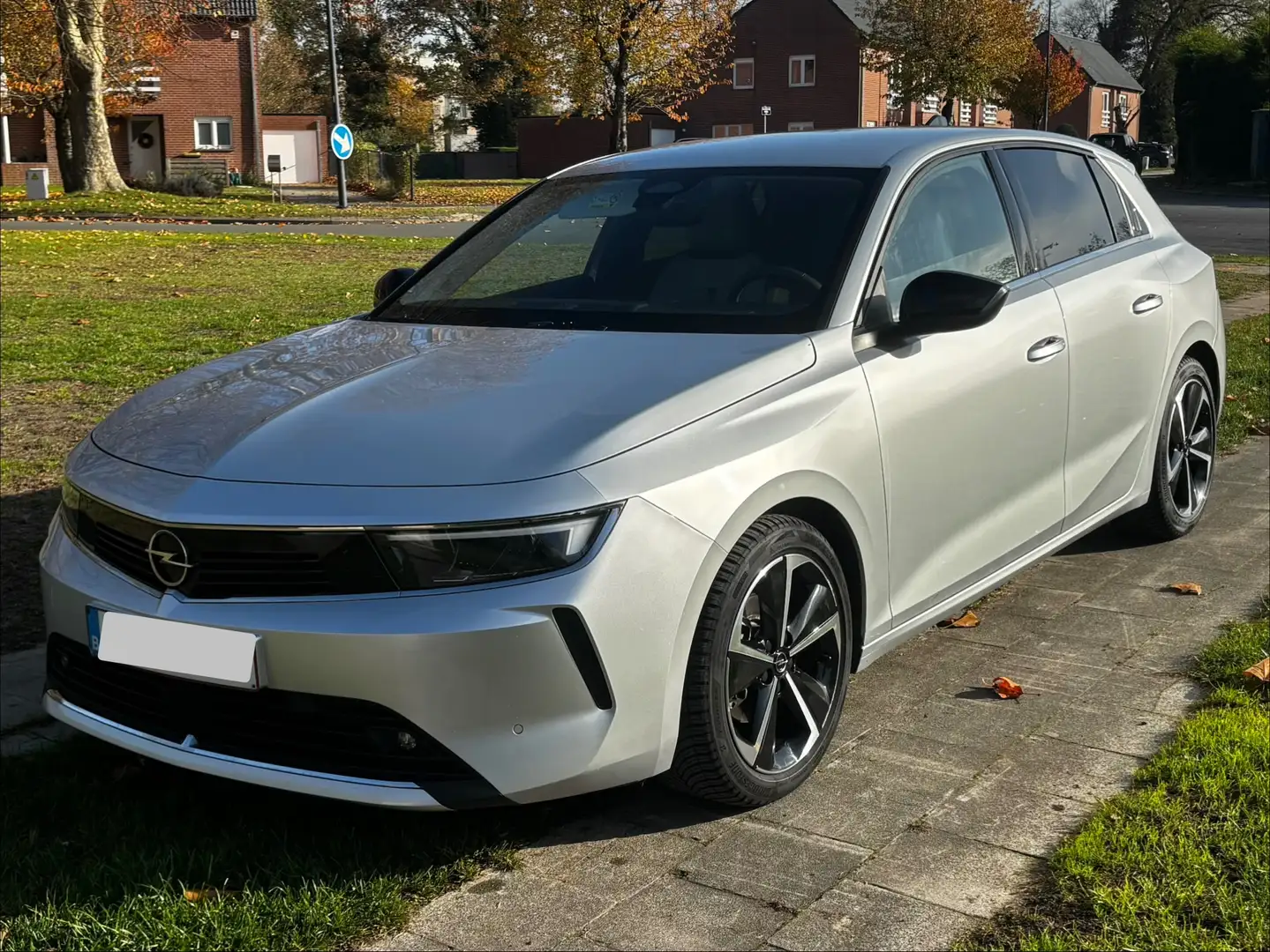 Opel Astra Astra 1.2 Turbo Elegance S/S (EU6.4) Argent - 1